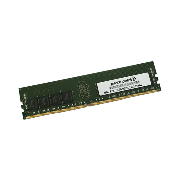 1X16GB 16GB Memory for HP ProDesk 400 G3 Microtower PC DDR4-2400 Non-ECC UDIMM PARTS-QUICK Brand 